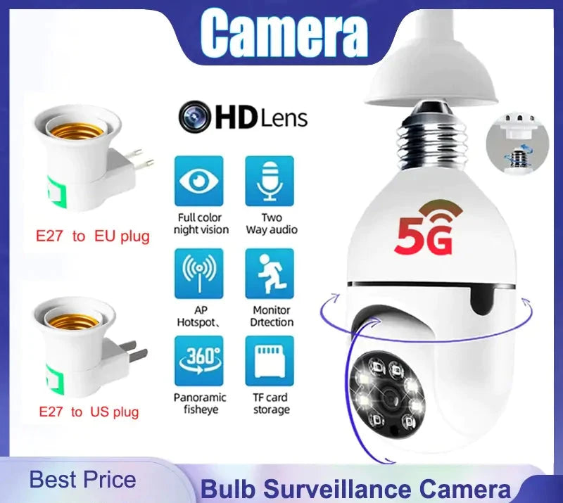 Bulb Surveillance Camera