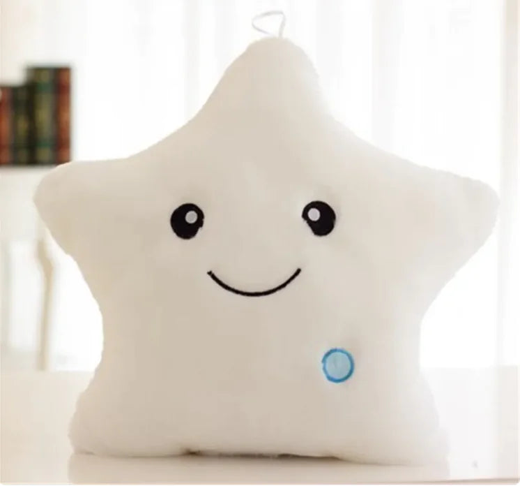 Colorful Luminous Star/Heart Pillow