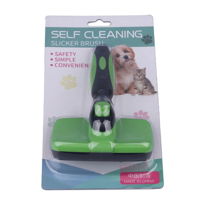 Self Cleaning Dog Cat Pet Brush