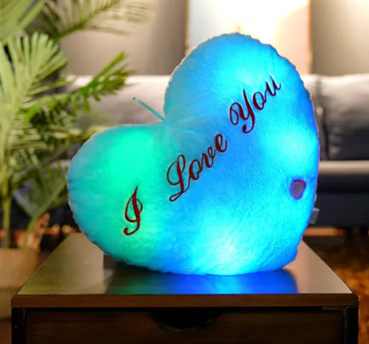 Colorful Luminous Star/Heart Pillow