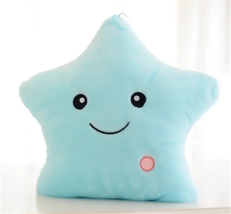 Colorful Luminous Star/Heart Pillow