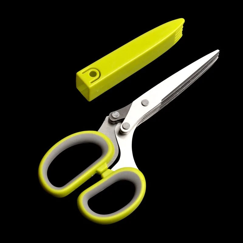 Multi-Bladed Stainless Steel Scissors