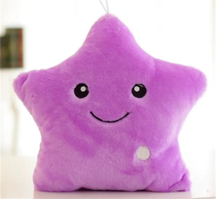 Colorful Luminous Star/Heart Pillow