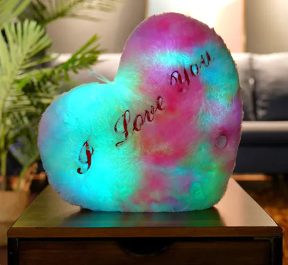 Colorful Luminous Star/Heart Pillow