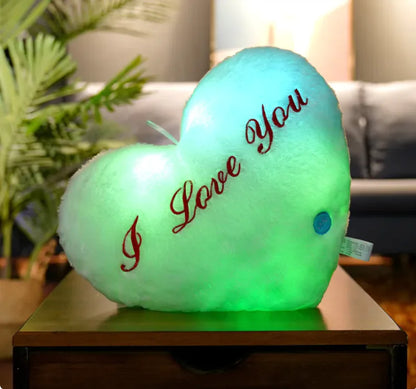 Colorful Luminous Star/Heart Pillow