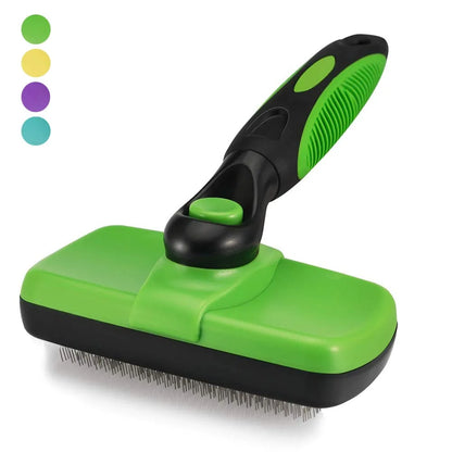 Self Cleaning Dog Cat Pet Brush