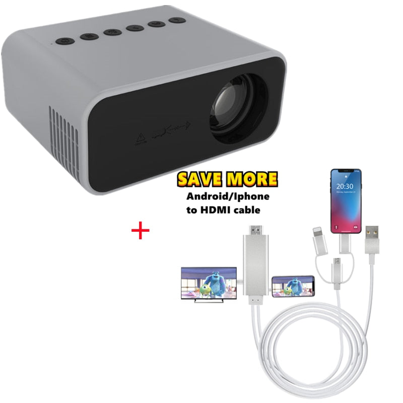 Mini Home Theater Video Projector